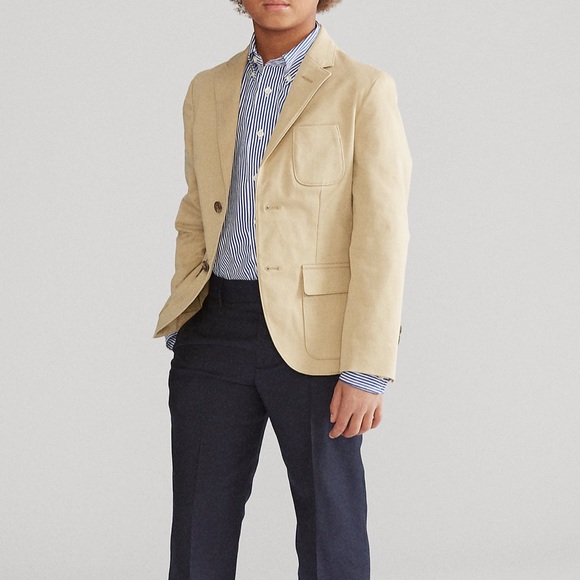 Boy’s Linen Blazer - Picture 2 of 6